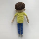 Pickle Rick Inspired Crochet Pattern | Funny Pickle Amigurumi Toy | Beginner Friendly Crochet Gift Idea - Image 3