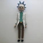 Pickle Rick Inspired Crochet Pattern | Funny Pickle Amigurumi Toy | Beginner Friendly Crochet Gift Idea - Image 4