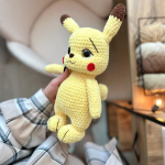 Pikachu Crochet Pattern | 27/10.63 Inch Pokemon Plush Doll (PDF Pattern) - Image 2