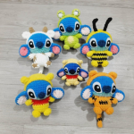 5in1 PDF File Amigurumi Cosplay Frog, Cow, Pooh, Tiger and Bee - Image 6