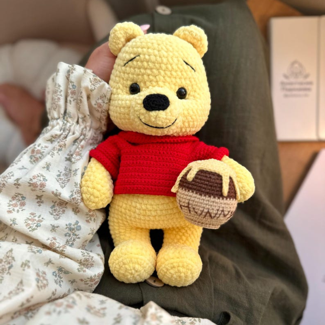 Untitled design Bear Crochet Pattern: Amigurumi Plush Toy (PDF Pattern) - Image 1