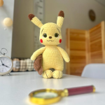 Pikachu Crochet Pattern | 27/10.63 Inch Pokemon Plush Doll (PDF Pattern) - Image 3