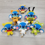 5in1 PDF File Amigurumi Cosplay Frog, Cow, Pooh, Tiger and Bee - Image 7