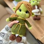 Crochet patterns / Amigurumi pattern / Crochet ogres / Crochet plush pattern / Plush toys / Plushies / Handmade crochet gifts / DIY crochet - Image 5