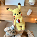 Pikachu Crochet Pattern | 27/10.63 Inch Pokemon Plush Doll (PDF Pattern) - Image 5