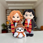 4in 1Wizard Crochet Pattern: Amigurumi Plush Toys - DIY Gift (PDF Pattern - Image 6