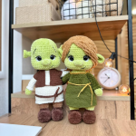 Crochet patterns / Amigurumi pattern / Crochet ogres / Crochet plush pattern / Plush toys / Plushies / Handmade crochet gifts / DIY crochet - Image 6