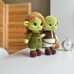 Crochet patterns / Amigurumi pattern / Crochet ogres / Crochet plush pattern / Plush toys / Plushies / Handmade crochet gifts / DIY crochet - Image 7