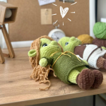 Crochet patterns / Amigurumi pattern / Crochet ogres / Crochet plush pattern / Plush toys / Plushies / Handmade crochet gifts / DIY crochet - Image 8