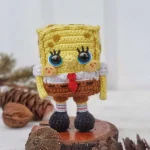 No Sew SpongeBob Crochet Pattern | Beginner Friendly Amigurumi Square Toy | Cute Cartoon Crochet Plush