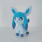 Crochet amigurumi pattern - Glaceon (Pokémon)