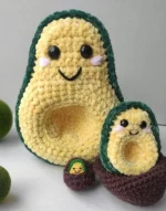 3in1 Avocado Nesting Dolls Amigurumi Crochet Pattern - Image 2