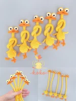 34-in-1 Animal Bundle | Long Neck Bag Charms & Cup Cover Amigurumi | PDF + Video Tutorial - Image 16