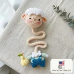 34-in-1 Animal Bundle | Long Neck Bag Charms & Cup Cover Amigurumi | PDF + Video Tutorial - Image 27