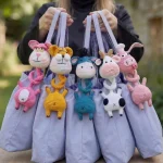 34-in-1 Animal Bundle | Long Neck Bag Charms & Cup Cover Amigurumi | PDF + Video Tutorial - Image 13