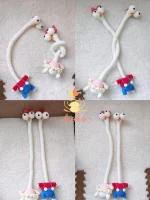 34-in-1 Animal Bundle | Long Neck Bag Charms & Cup Cover Amigurumi | PDF + Video Tutorial - Image 37
