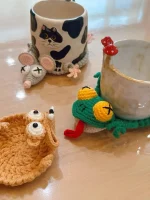 34-in-1 Animal Bundle | Long Neck Bag Charms & Cup Cover Amigurumi | PDF + Video Tutorial - Image 5