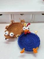 34-in-1 Animal Bundle | Long Neck Bag Charms & Cup Cover Amigurumi | PDF + Video Tutorial - Image 38