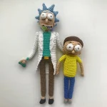 Pickle Rick Inspired Crochet Pattern | Funny Pickle Amigurumi Toy | Beginner Friendly Crochet Gift Idea